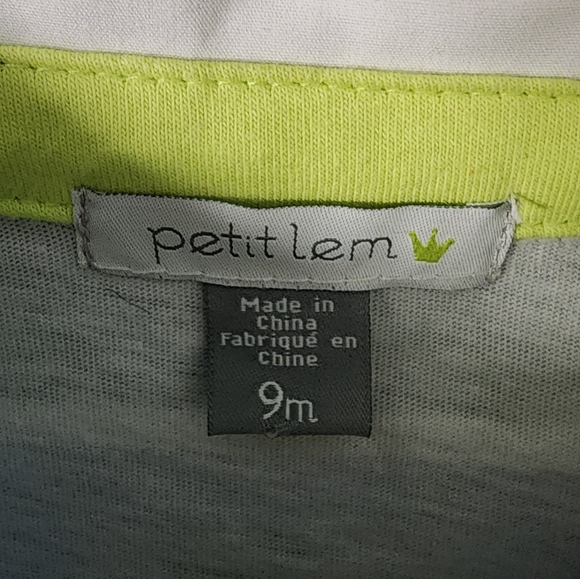 Petit Lem Toddler 9-12 M urban adventure baby onesie with matching socks - Picture 3 of 8